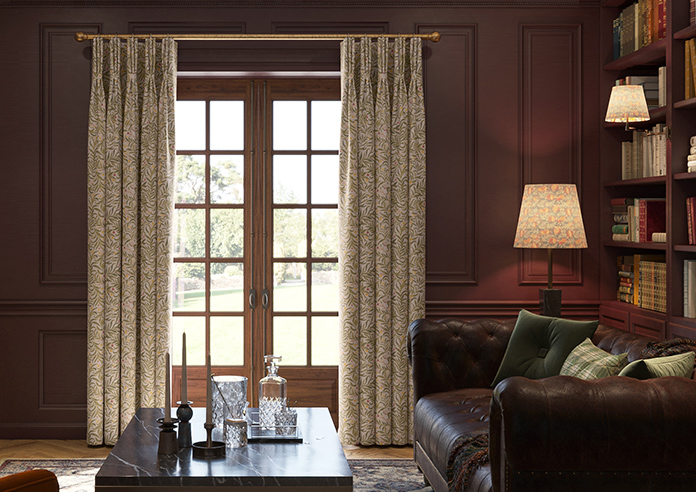 Malory, Biscuit - Made to Measure Curtains - Image 3